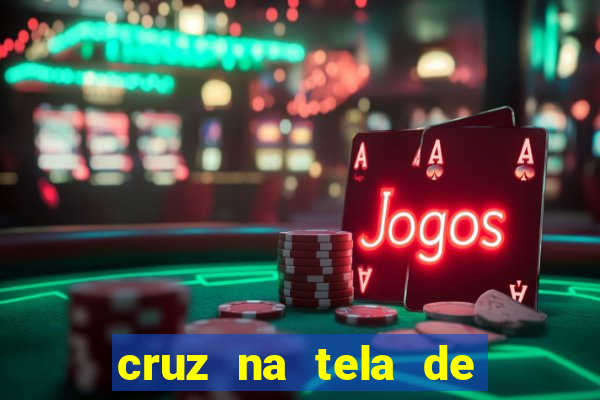 cruz na tela de cruz das